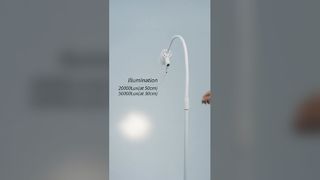 Mobiele standaard LED-onderzoekslamp