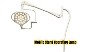 Mobiele standaard LED-operatielamp