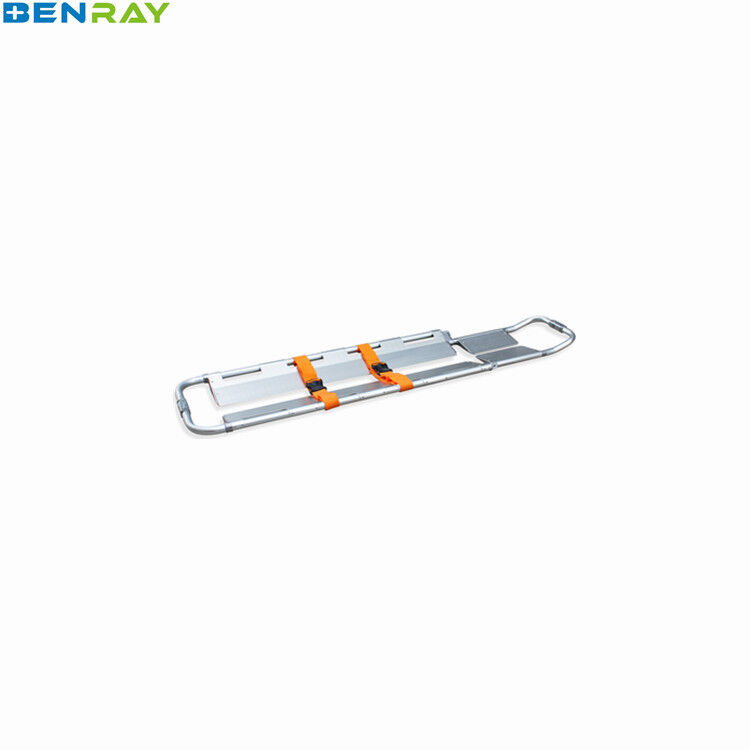 Emergency Rescue Device Foldable Aluminum Stretchable Scoop Stretcher