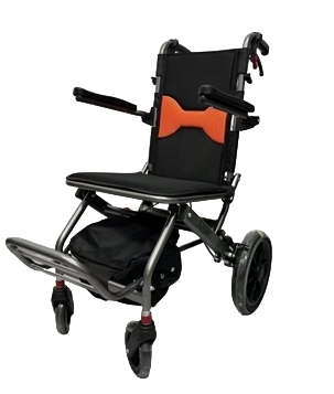 Kleine vliegtuig 12 inch PU achterwiel rolstoel