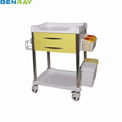 Ziekenhuis trolley ABS Clinical trolley met lade